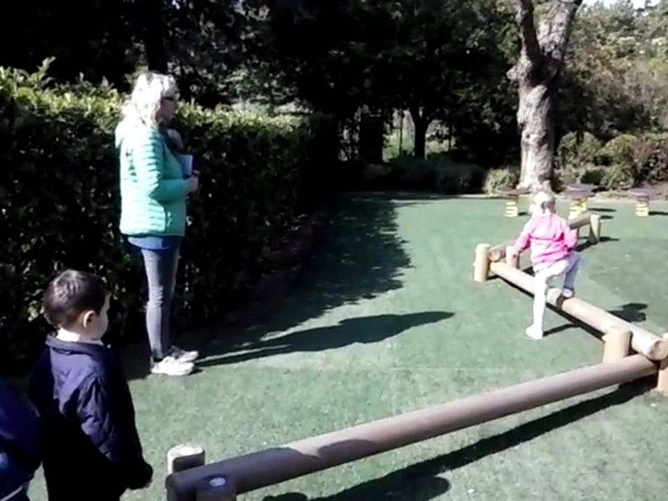 Alcune attività nei parchi delle scuole di infanzia di Gargagnago e Cerea