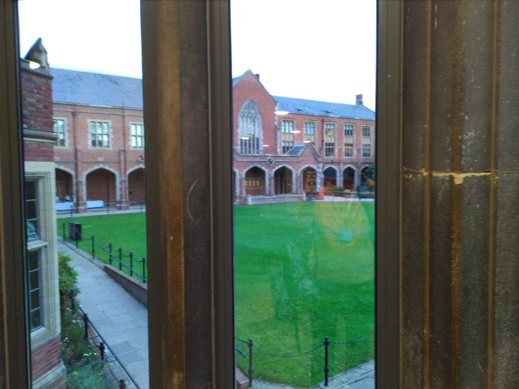 Una foto della Queen's University di Belfast, Irlanda del Nord. (HEPA Europe 2016)